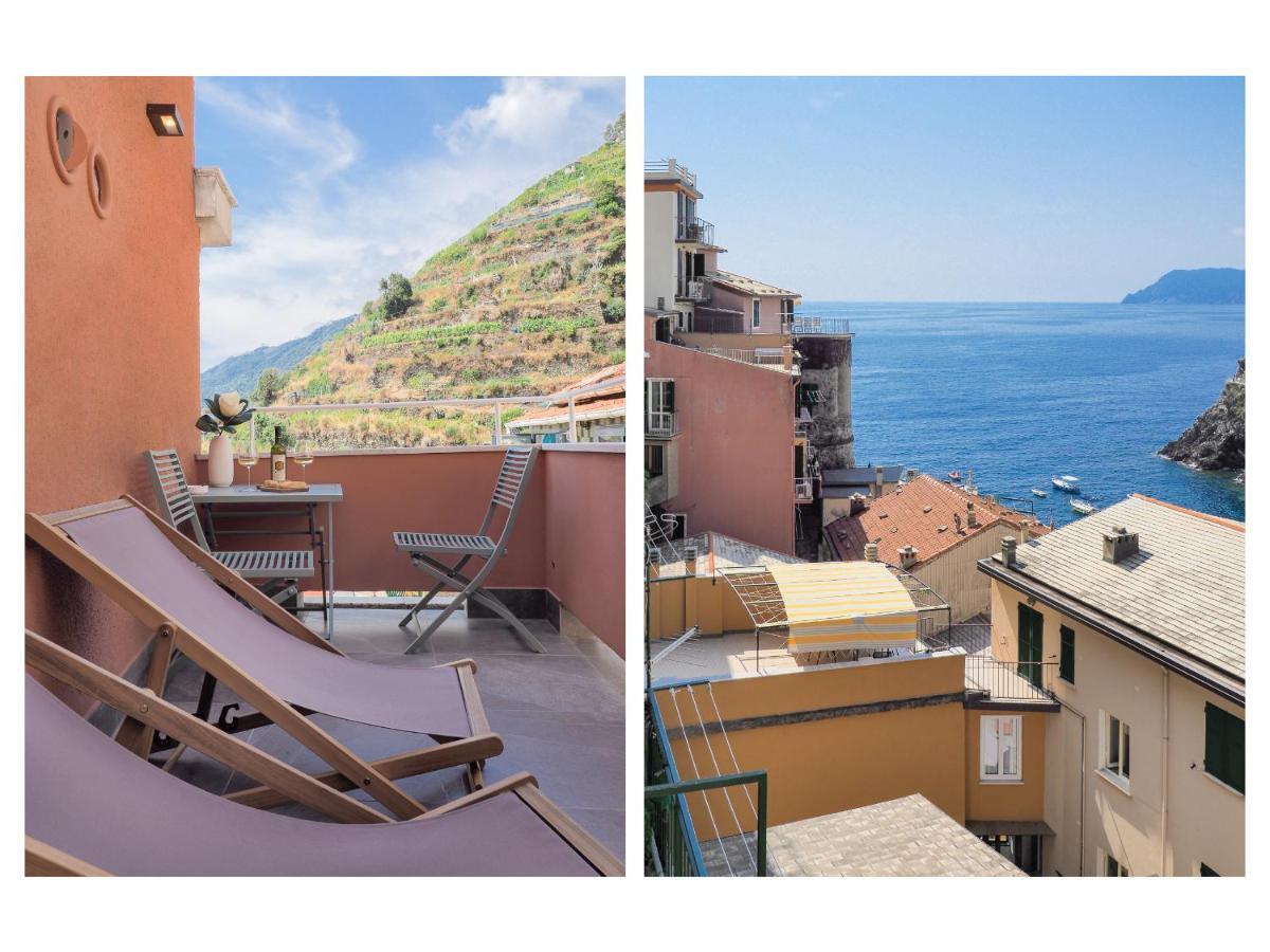 Dreamers Sea View Manarola Exteriör bild